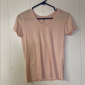 Plain light pink t shirt